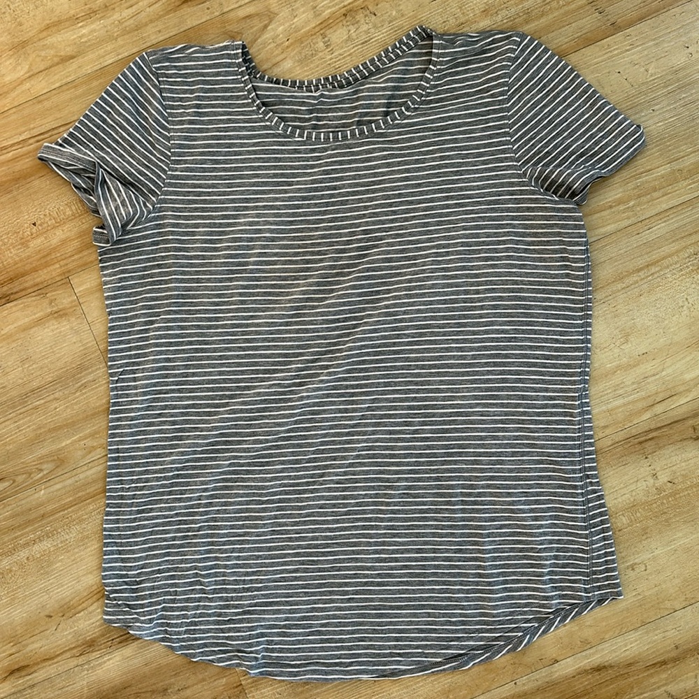 Lululemon striped t-shirt